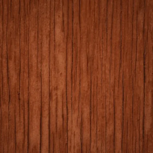 Red oak with deep vertical grain and fine checking